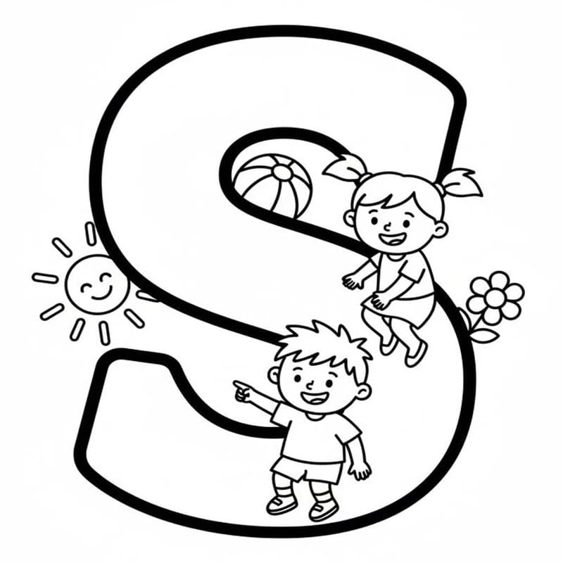 Letter S gratis
