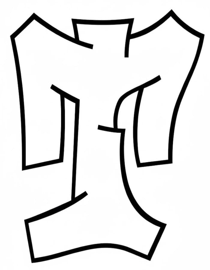 Letter T gratis basis