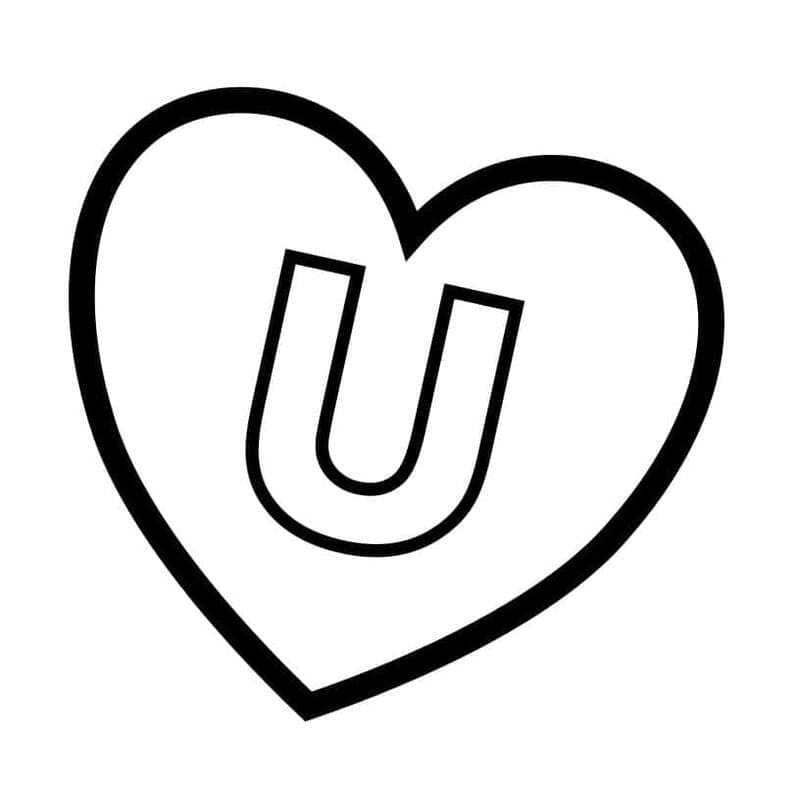Letter U voor kinderen