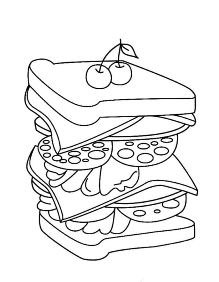 Sandwich gratis basis