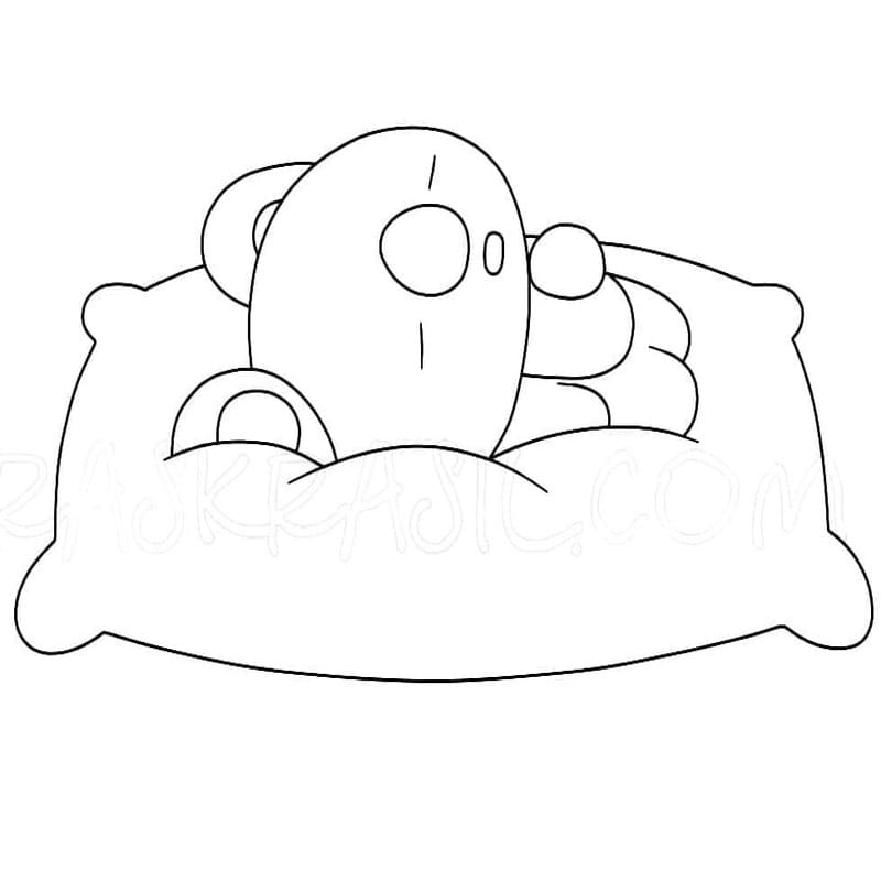 Tekenen BT21 gratis afdrukbaar