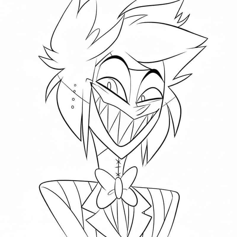 Tekenen Hazbin Hotel gratis