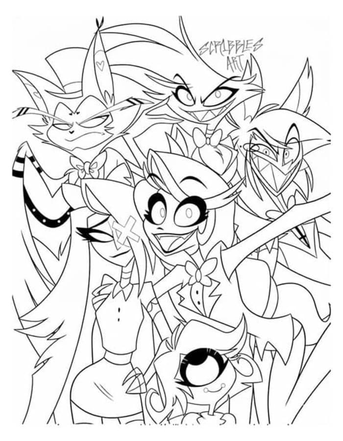 Tekenen Hazbin Hotel
