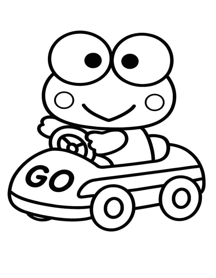 Tekenen Keroppi eenvoudig