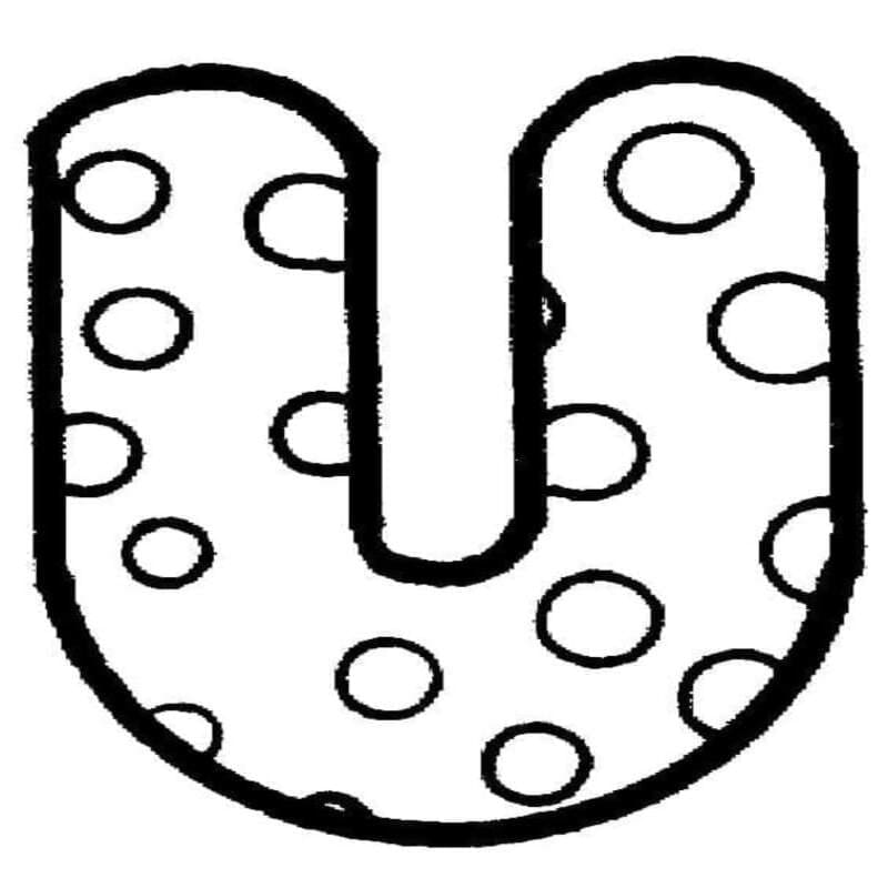 Tekenen Letter U
