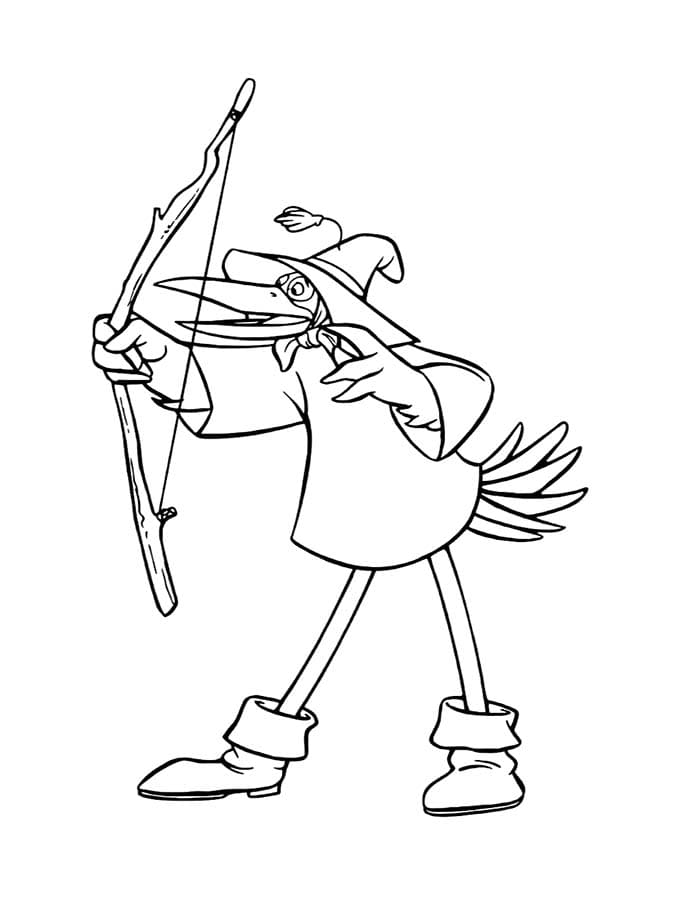 Tekenen Robin Hood basis