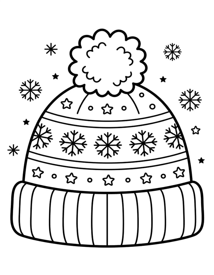 Wintermuts afdrukbaar