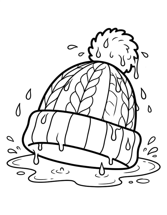 Wintermuts afdrukbaar voor kinderen
