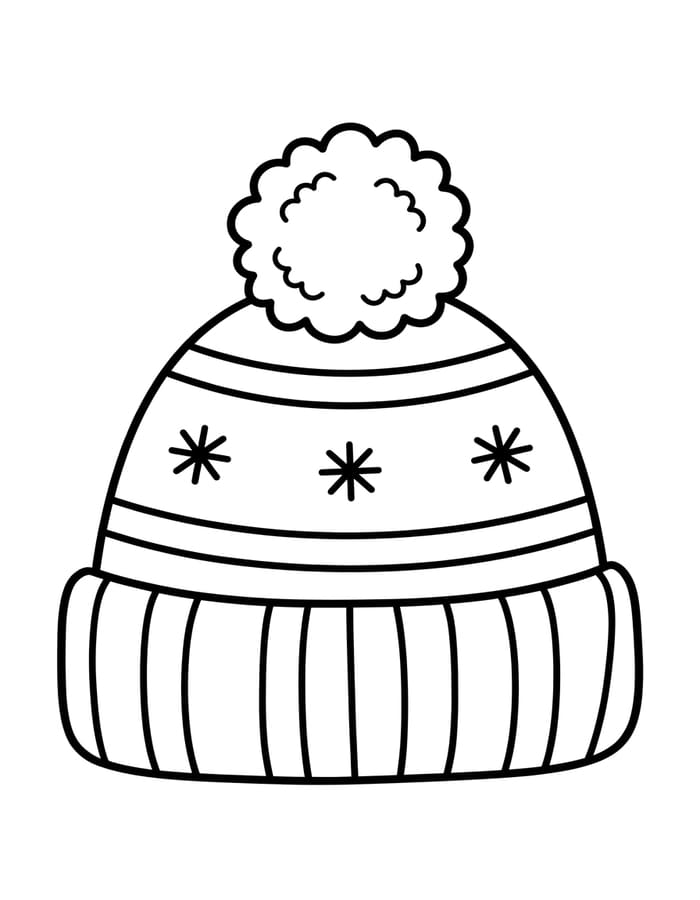 Wintermuts gratis afdrukbaar basis