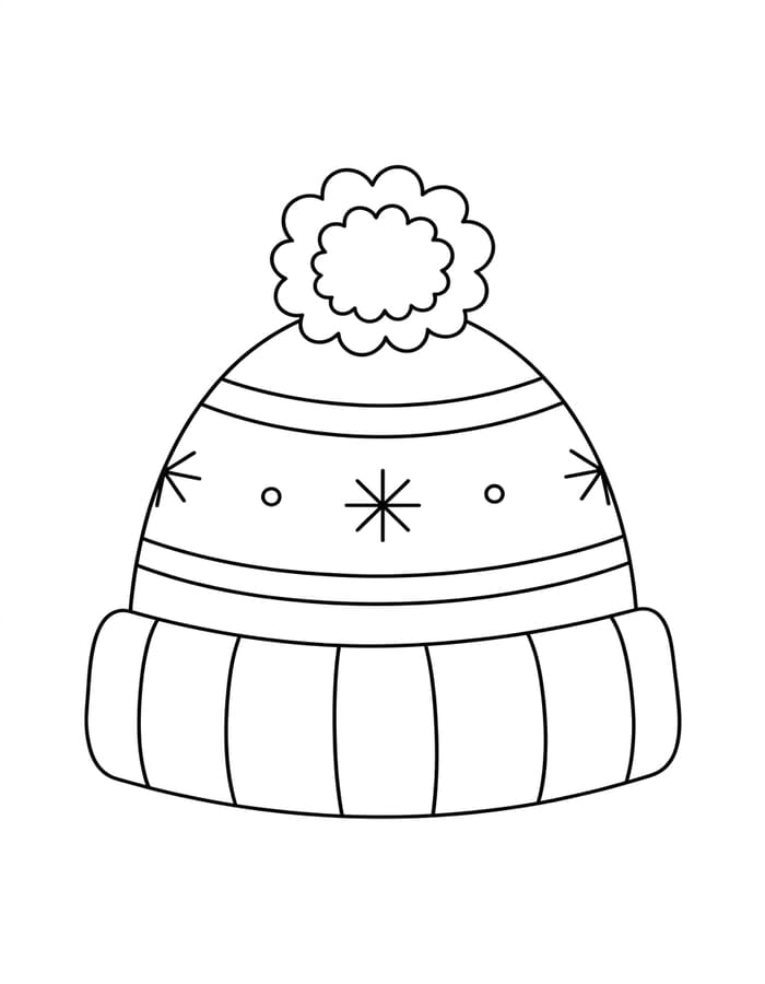 Wintermuts gratis afdrukbaar