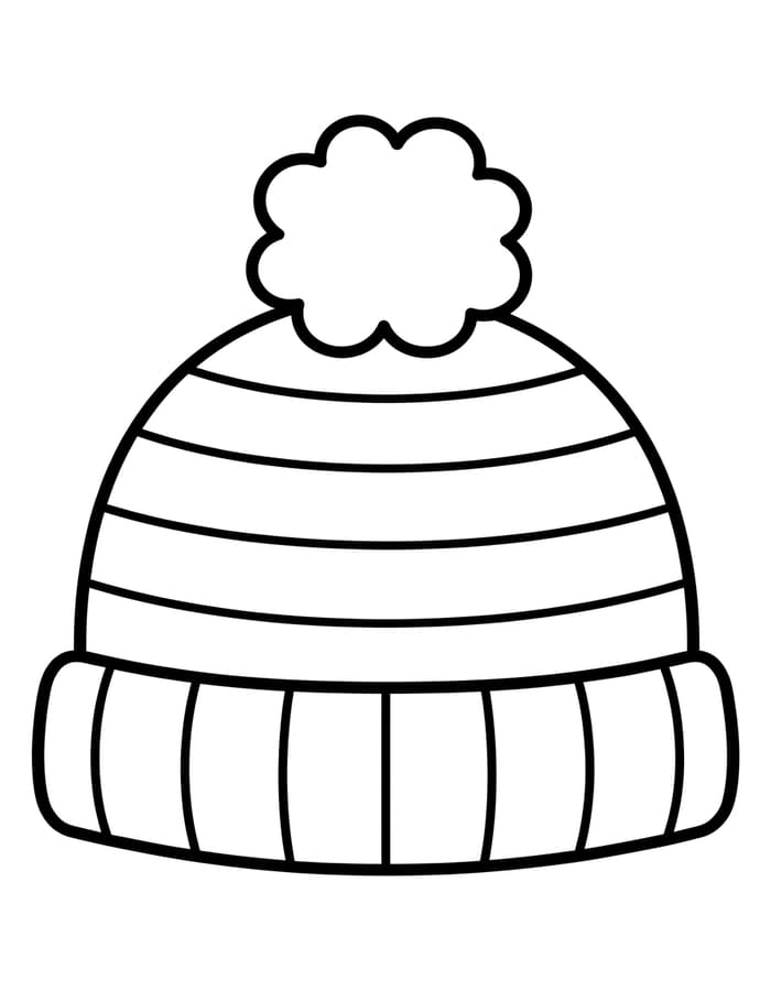 Wintermuts gratis afdrukbaar simpel